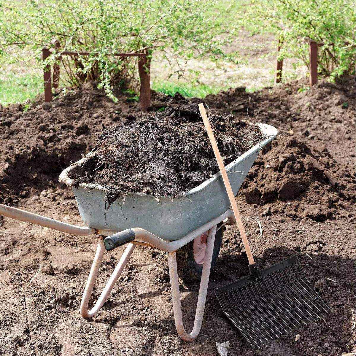 Durable ABS Horse Pitchfork Lightweight Stable & Garden Cleaning Tool - Image 6