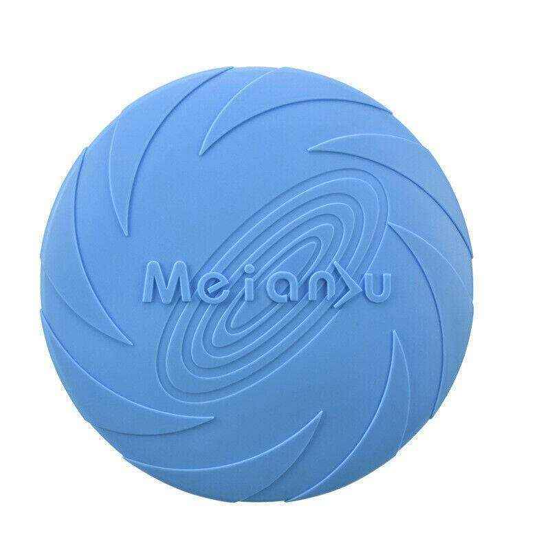 Dog Frisbee Rubber Outdoor Training Toy 6 Colours - Image 14