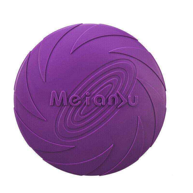 Dog Frisbee Rubber Outdoor Training Toy 6 Colours - Image 17