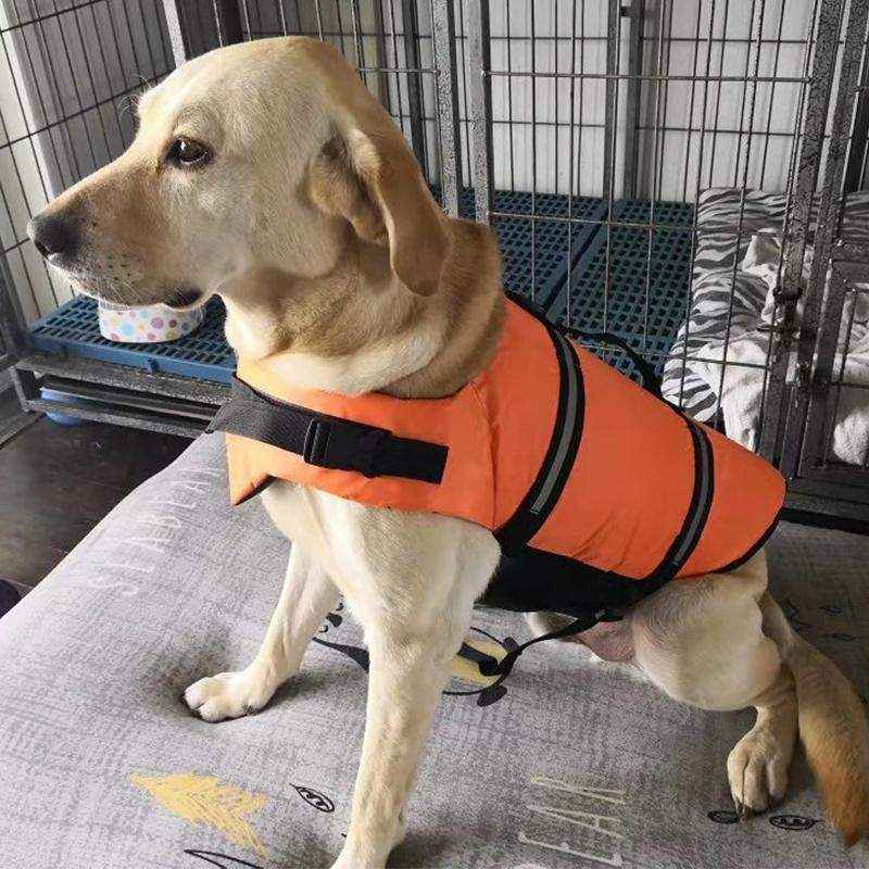 Dog Life Jacket Pet Safety Vest Swimming Boating Float Aid Buoyancy Lifesaver - Image 9