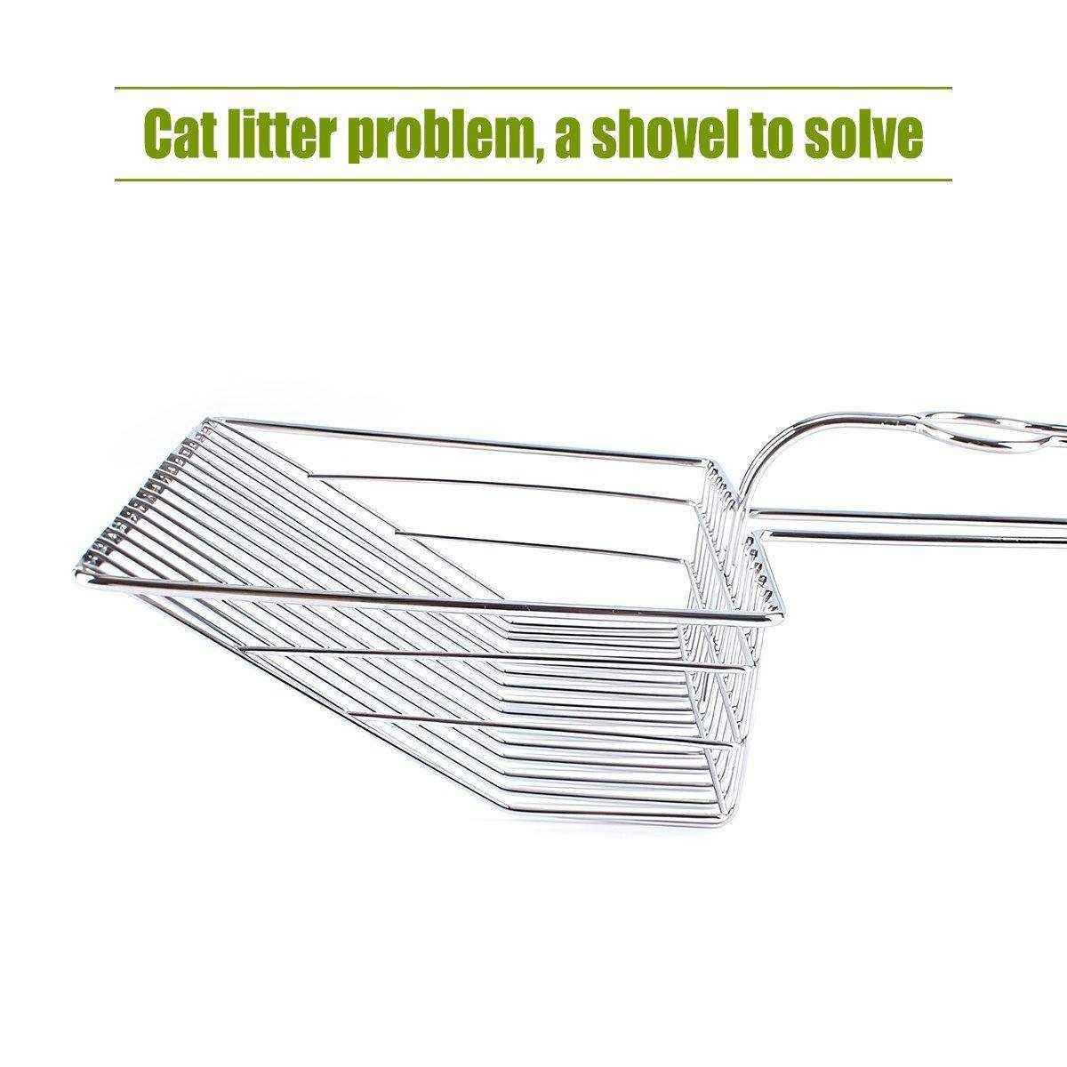 Durable Full Metal Cat Litter Scoop – Precision Sifting & Easy Cleaning - Image 5