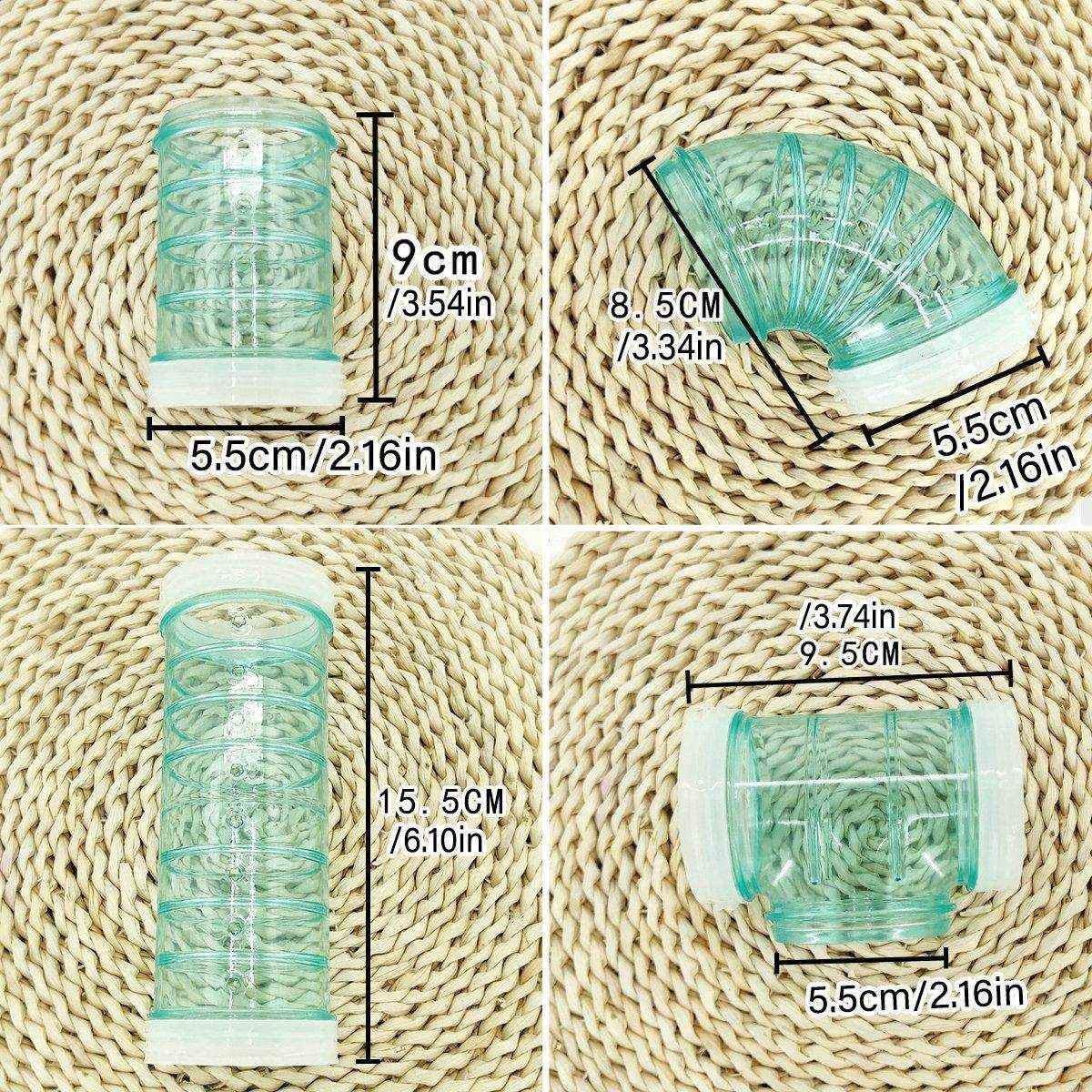 8X Hamster Tubes Cage Tunnel For Squirrel Guinea Pig Hedgehog - Image 12