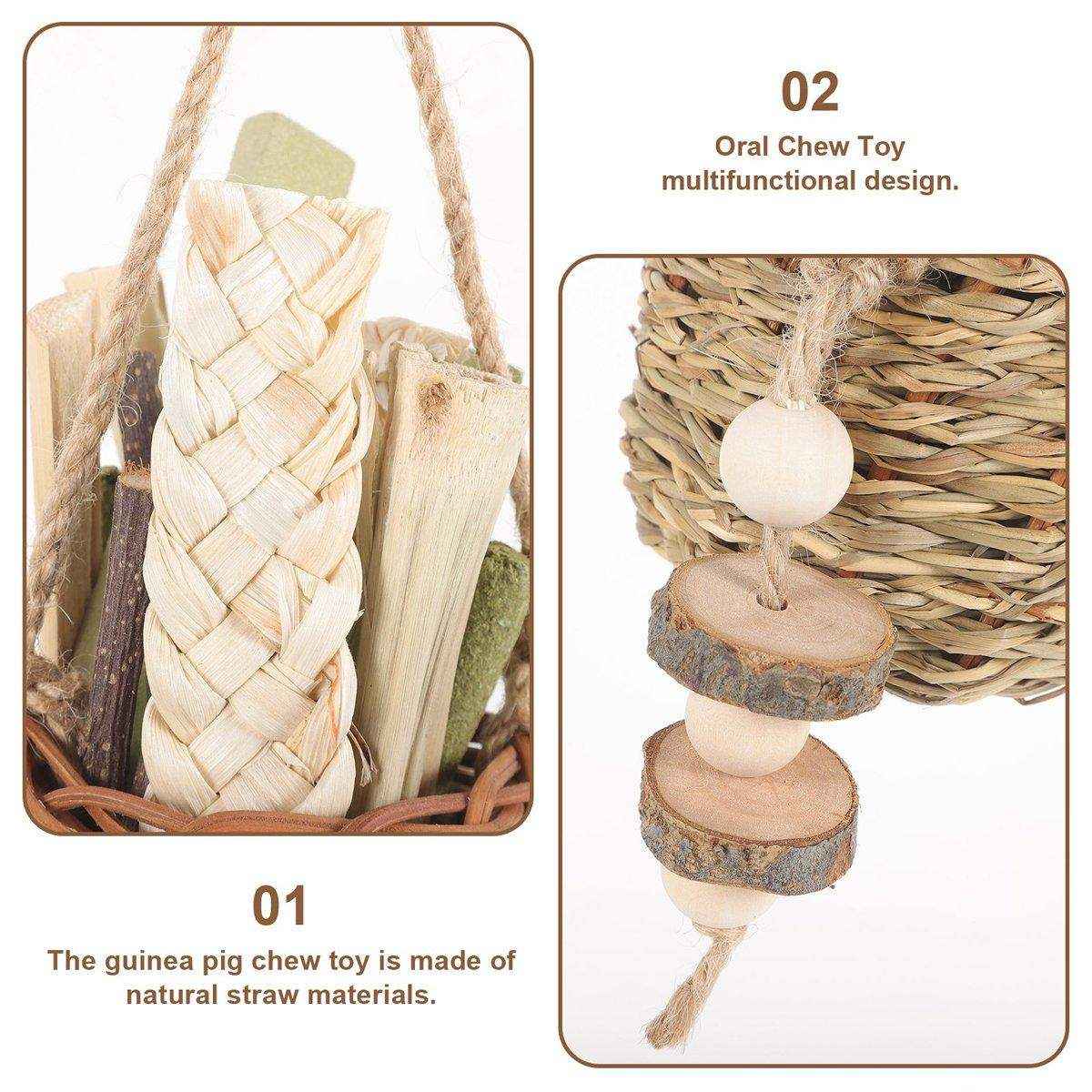 Durable Natural Pet Chew Toy Set - Image 9