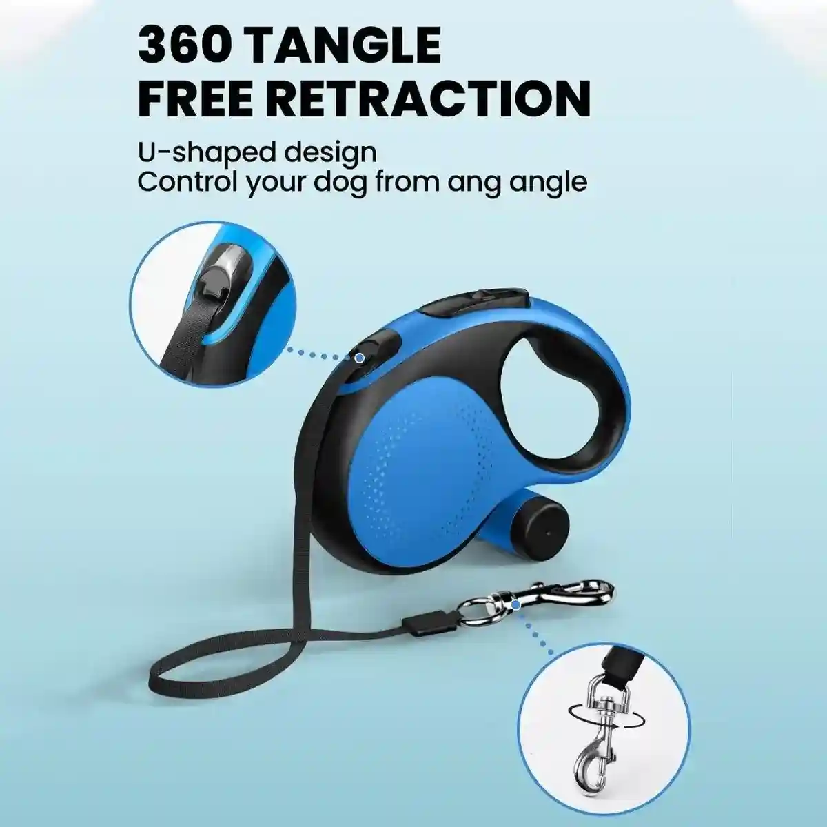 Ergonomic Retractable Dog Leash for Hassle-Free Walks - Image 10