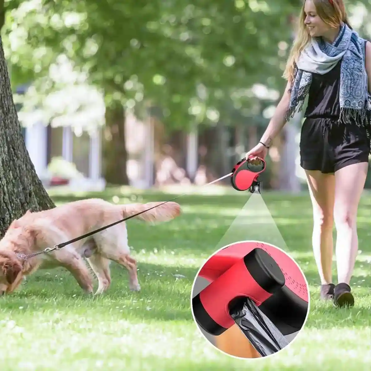 Ergonomic Retractable Dog Leash for Hassle-Free Walks - Image 13