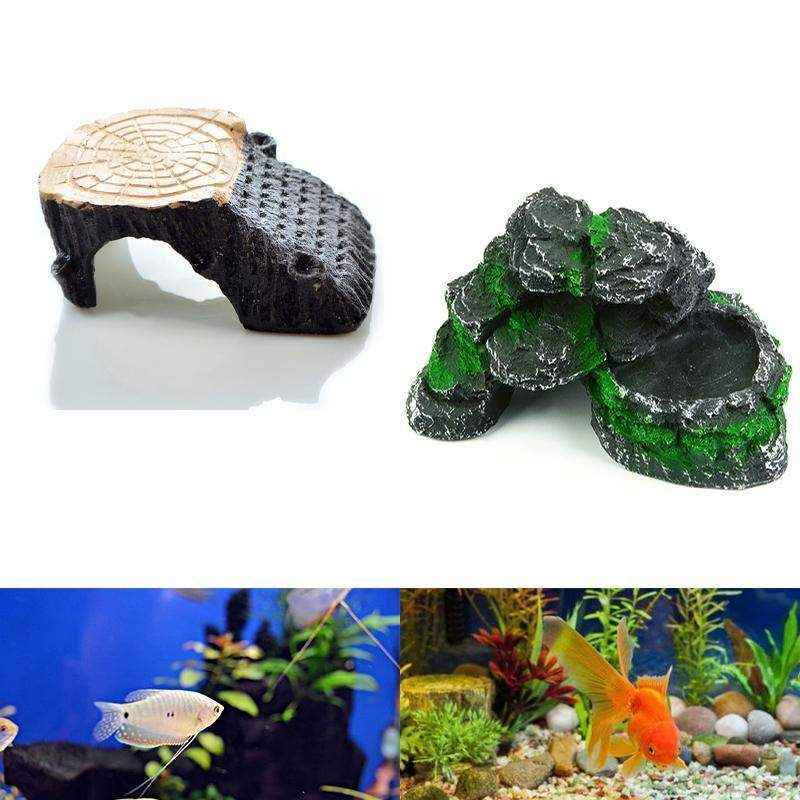 Durable Resin Aquarium Rocks for Fish Tanks Safe & Realistic Decor - Image 3