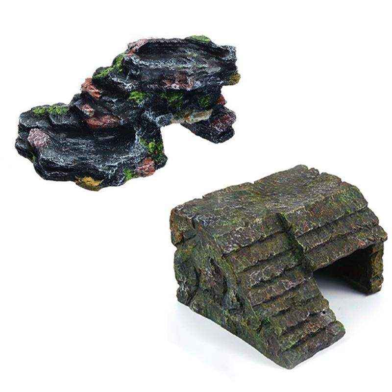 Durable Resin Aquarium Rocks for Fish Tanks Safe & Realistic Decor - Image 4