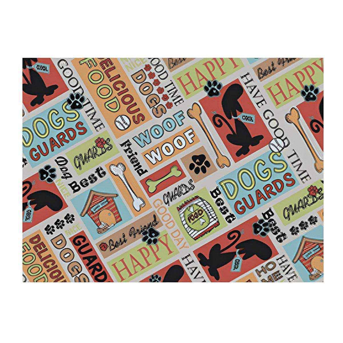 Pet Mat Waterproof Leather Fence Carpet Dog Cat Meal Mat Dog Cage Mat - Image 16