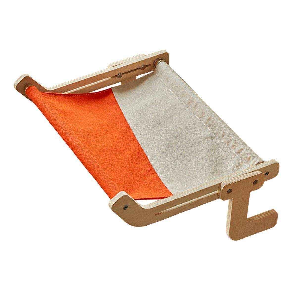 Durable Solid Wood Window Hanging Cat Hammock - Image 20