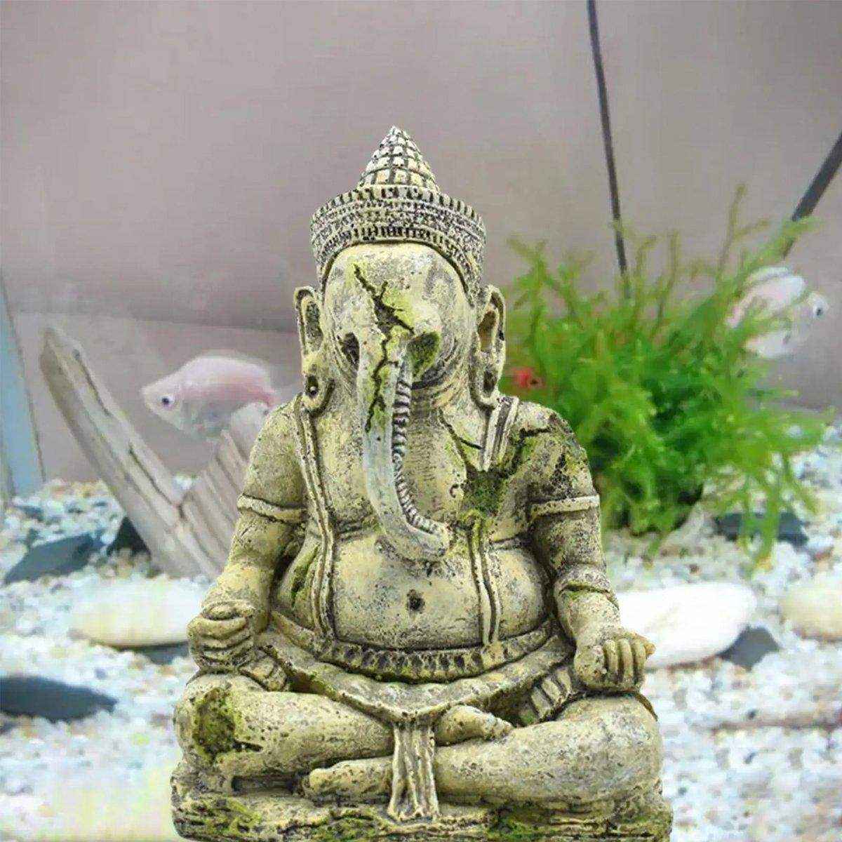 Ancient Easter Island Aquarium Rocks & Resin Decor Ornaments - Image 7