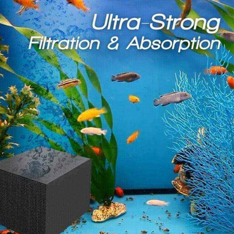 Eco-Aquarium Carbon Filter For Fish Tank Water Purifier Cube Aquarium Cleaner - Image 5