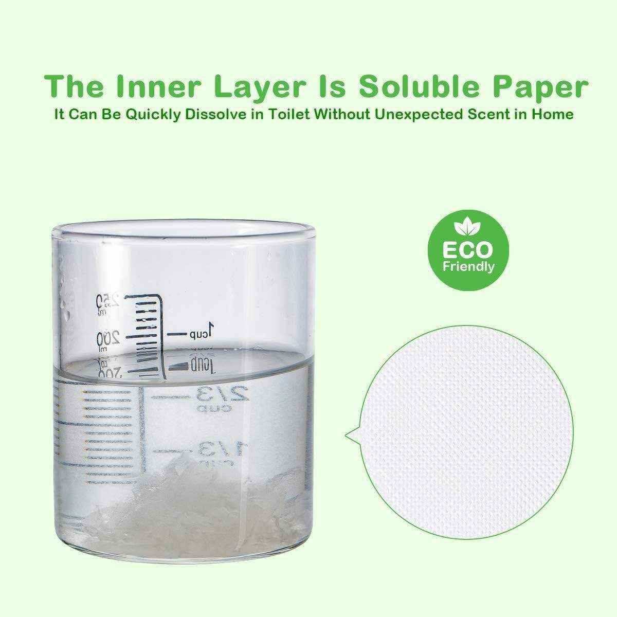 100pcs Eco-Friendly Dog Poop Bags Leak-Proof & Flushable Pet Waste Bags - Image 8