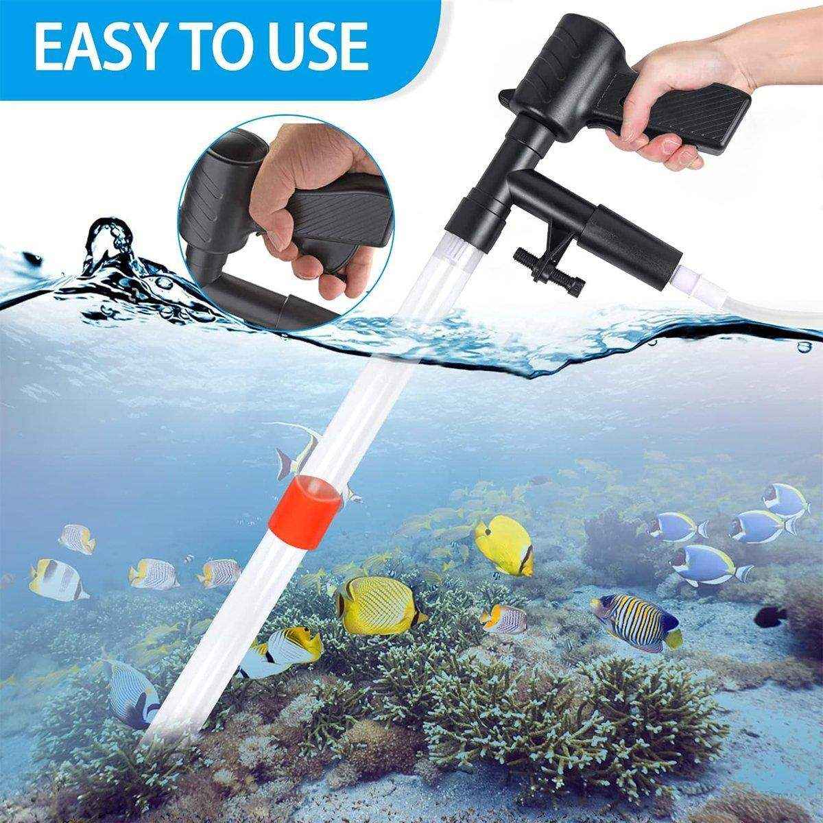 Efficient Fish Tank Gravel Cleaner Multi-functional 6-in-1 Cleaning Kit - Image 4
