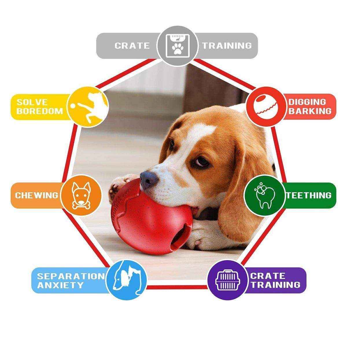 Licking Dog Gnawing Toy Slow Feeder Dinosaur Eggs Interactive Slow Food Dog Toy - Image 4