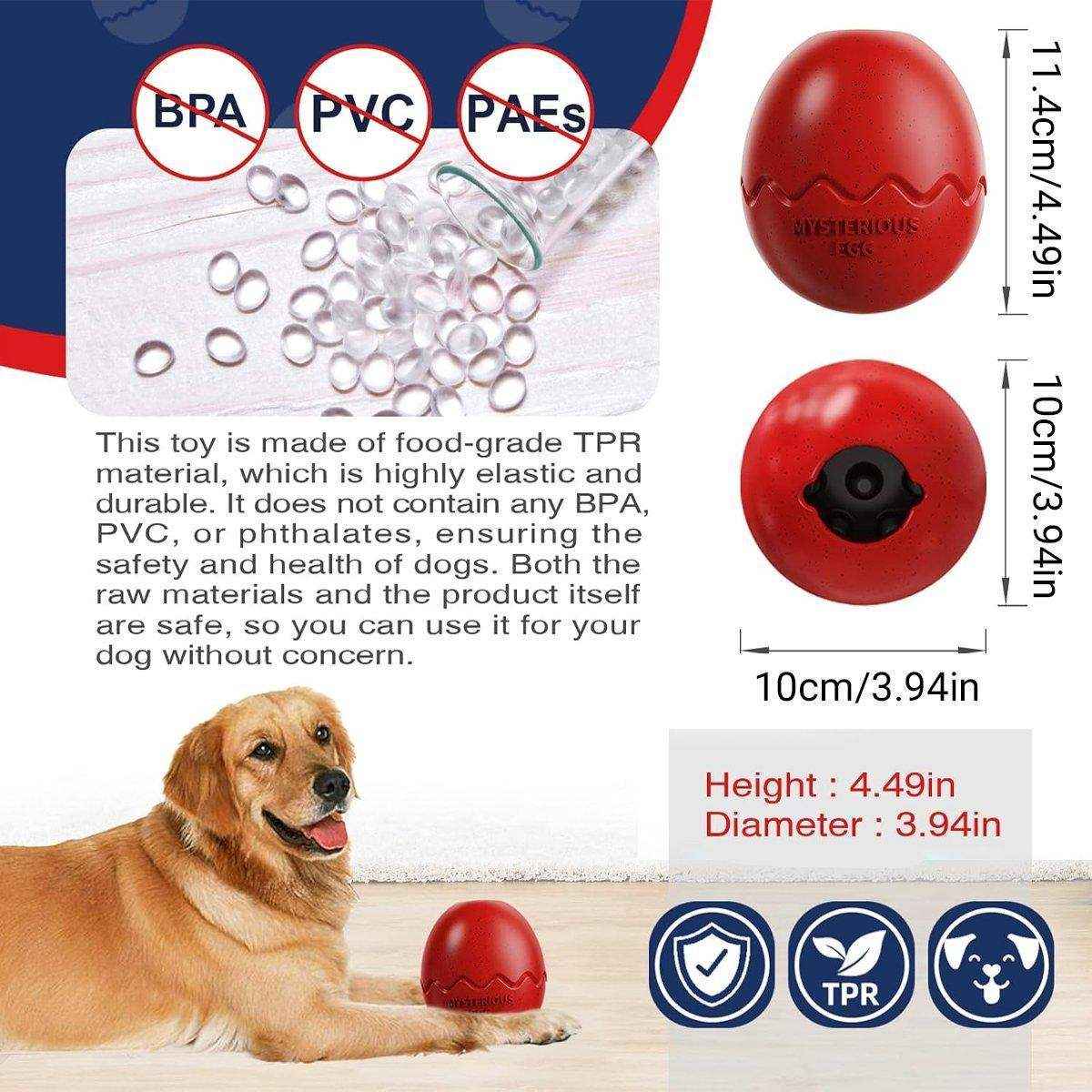 Licking Dog Gnawing Toy Slow Feeder Dinosaur Eggs Interactive Slow Food Dog Toy - Image 9