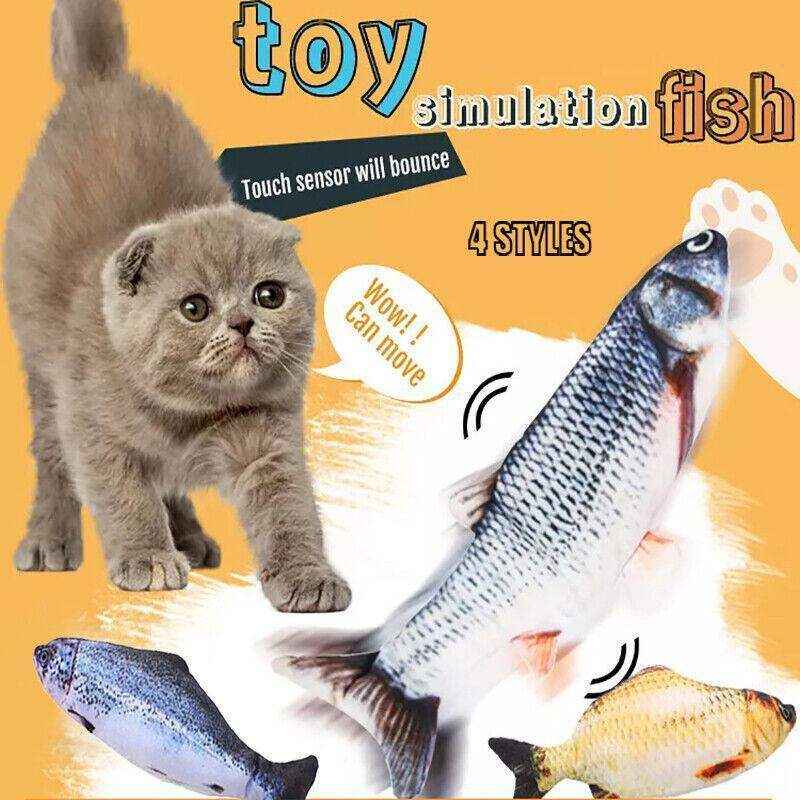 Interactive Electronic Cat Toy Fish Fun Motion Toy for Cats - Image 2