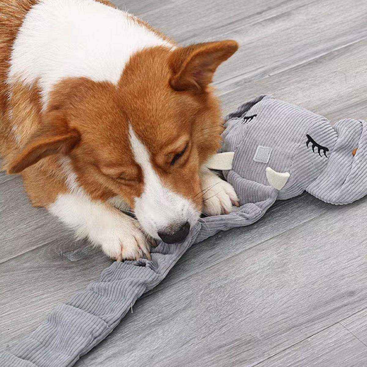 Elephant Snuffle Dog Toy Interactive Nose Work & Chew Training Toy - Image 12