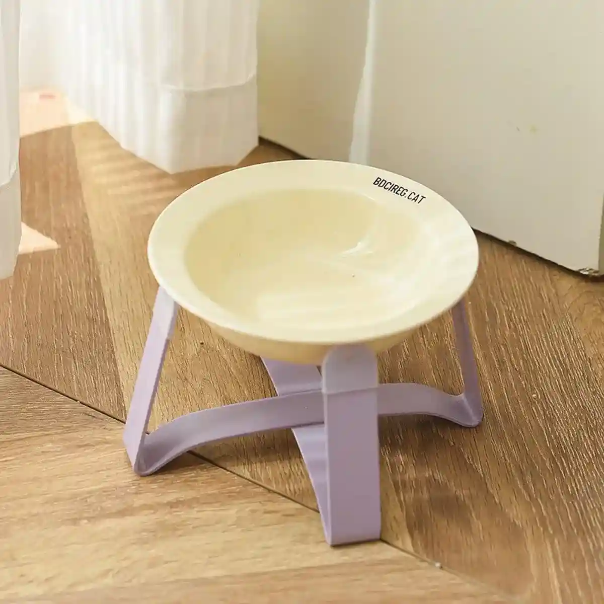Elevated Ceramic Cat Bowl Anti-Slip Stand & Ergonomic Design for Cats - Image 8