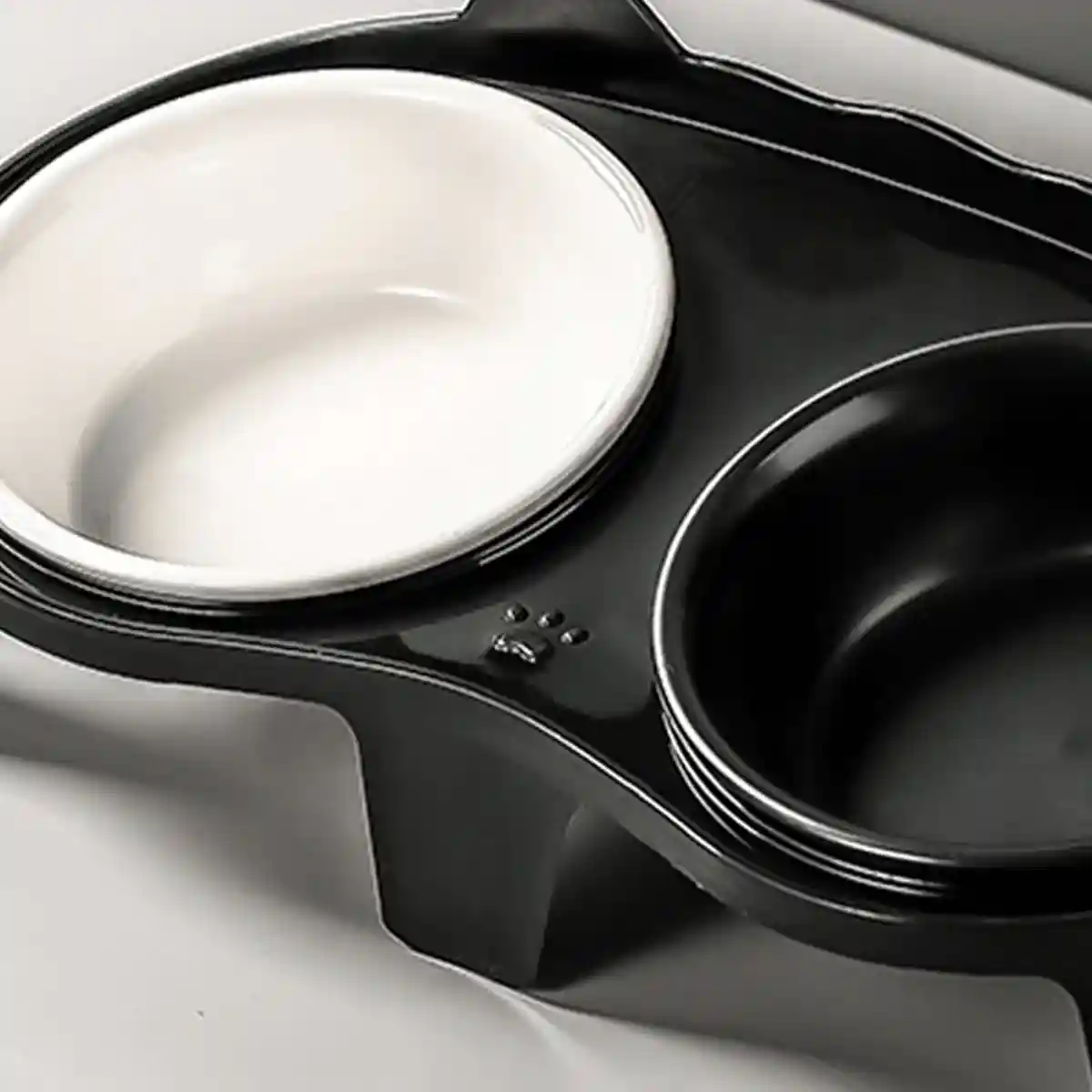 Elevated Ceramic Cat Food Bowls Set with Stand - Image 9