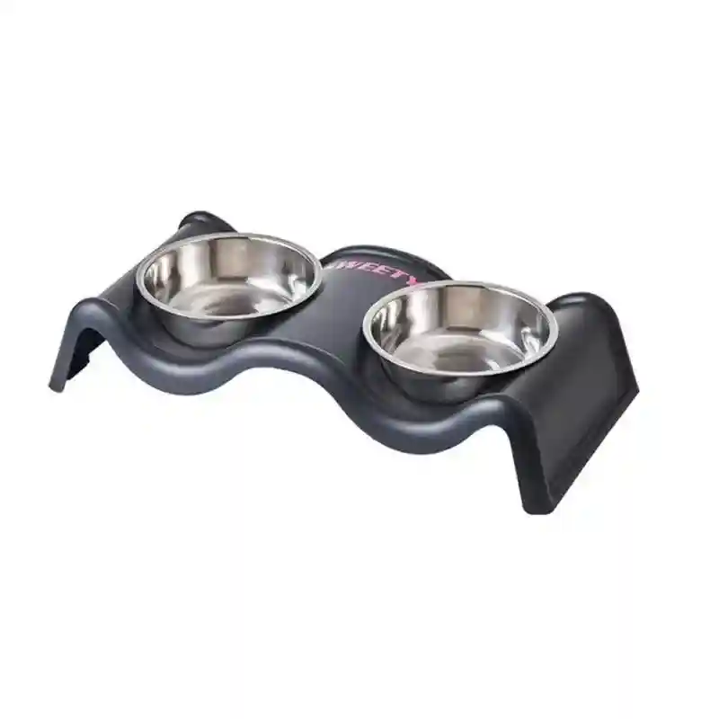Modern Double Feeder with Elevated Pet Bowl Design for Cats and Small Dogs - Image 14