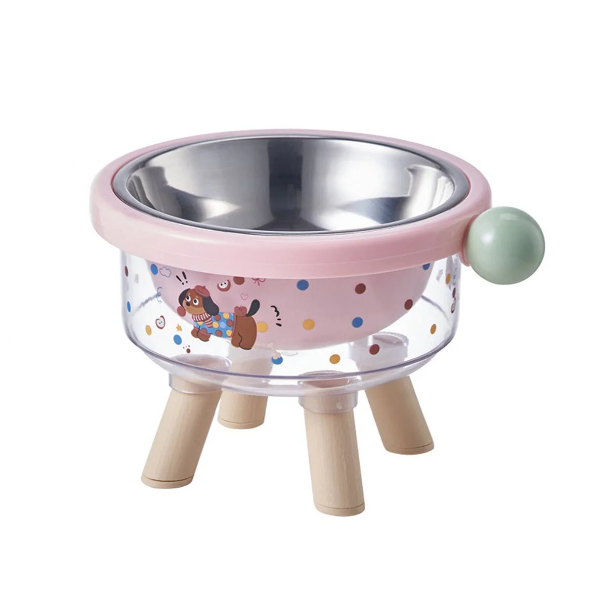 Elevated Pet Bowl Detachable Stainless Steel Feeding Bowl - Image 13