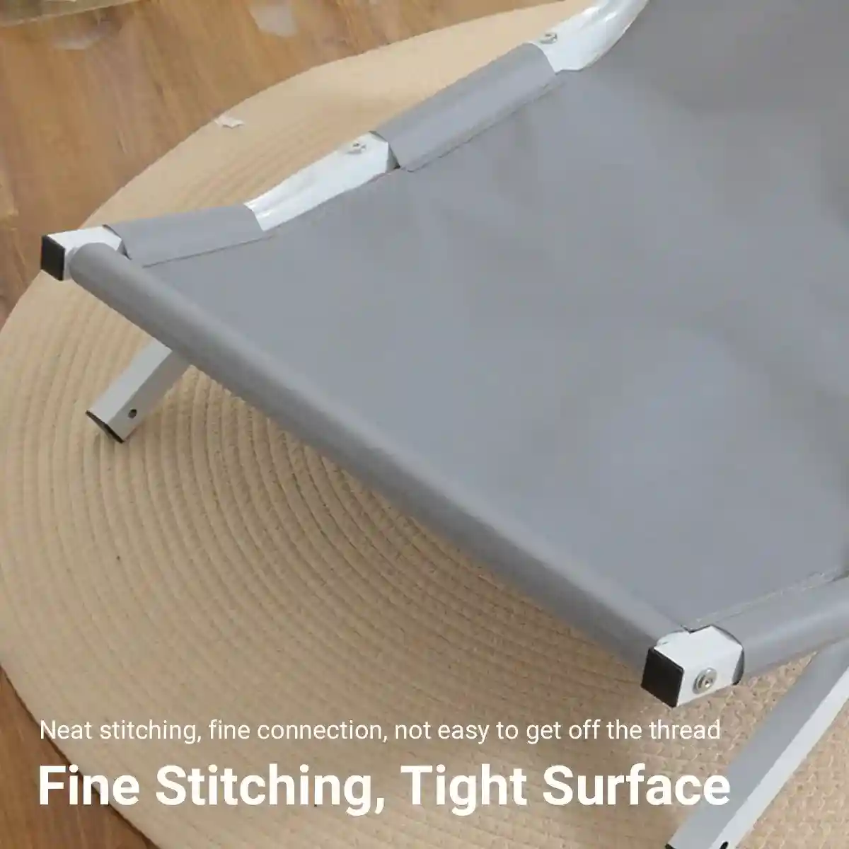 Elevated Pet Camp Bed Breathable Mesh & Steel Frame - Image 10
