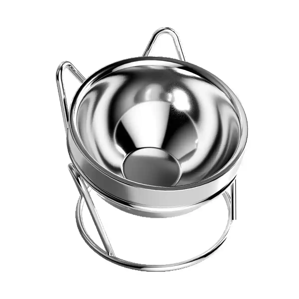 Elevated Stainless Steel Cat Bowl - Image 2