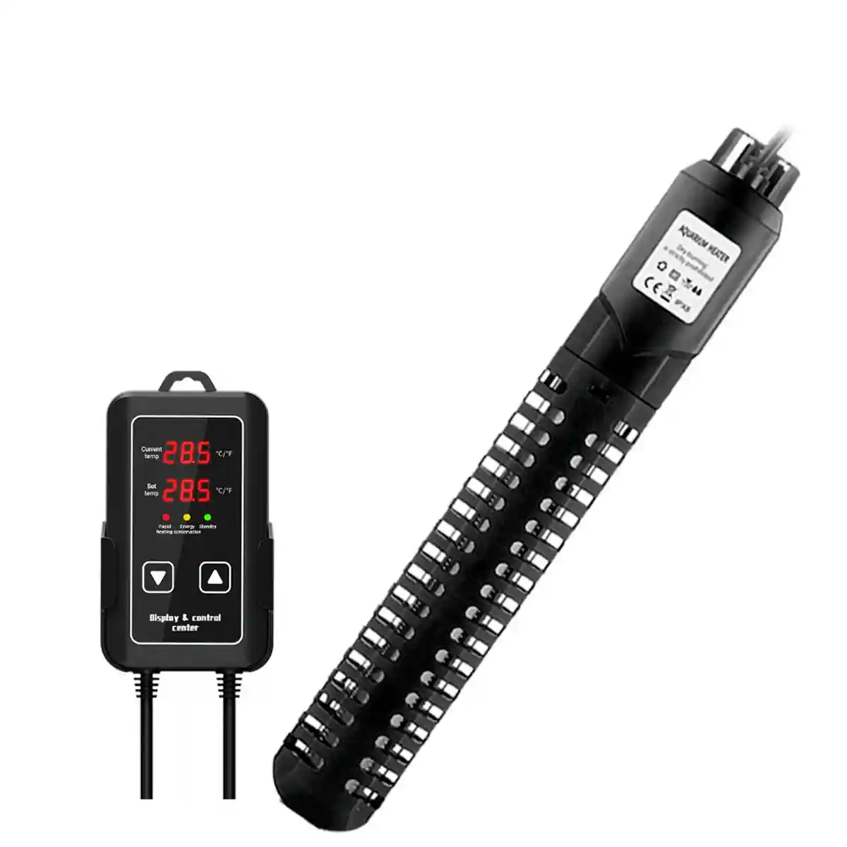 Energy-Efficient 500W Aquarium Heater Fish Tank Heater with Adjustable Thermostat - Image 2
