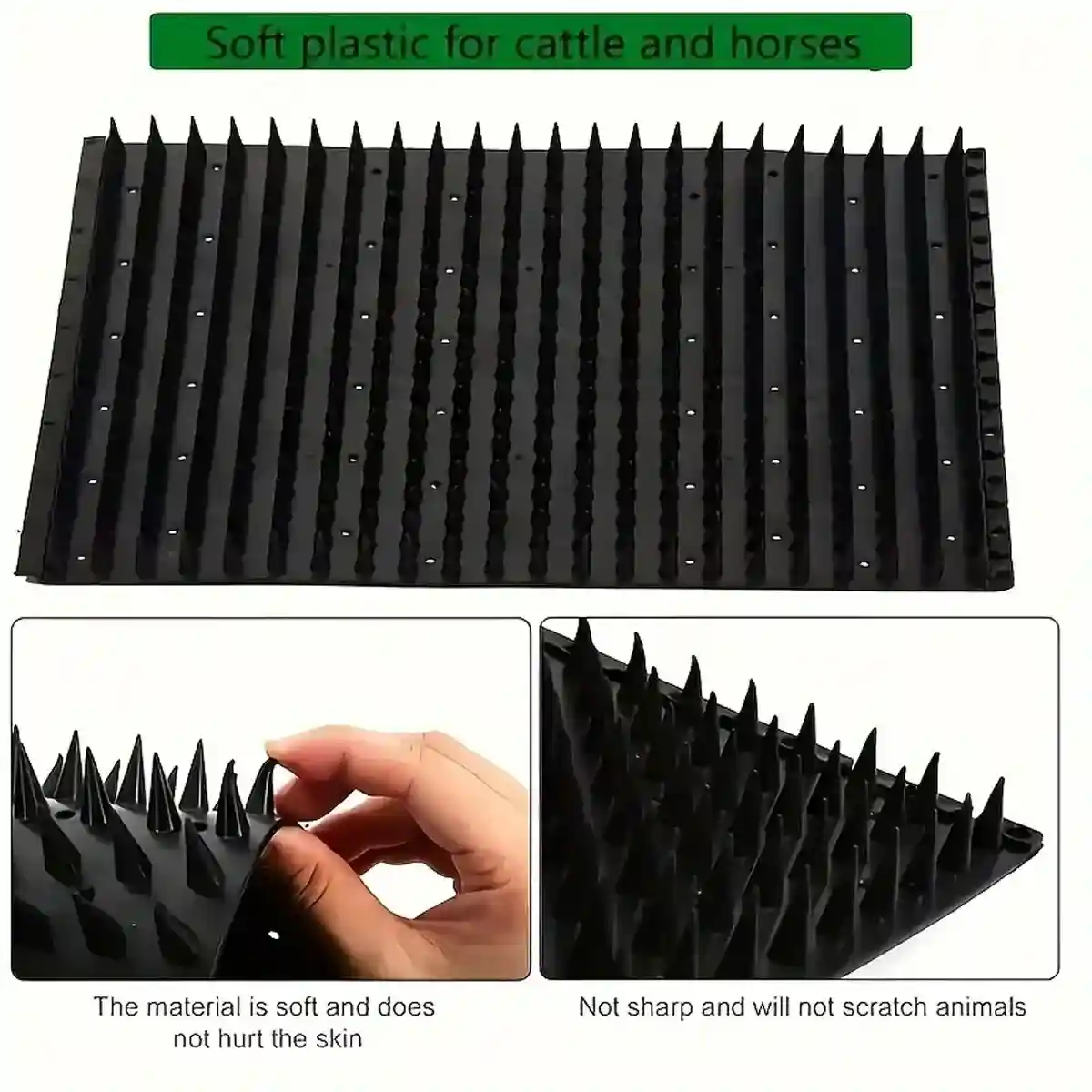 Durable Equine Scratching Pad for Horses and Cattle Grooming - Image 6