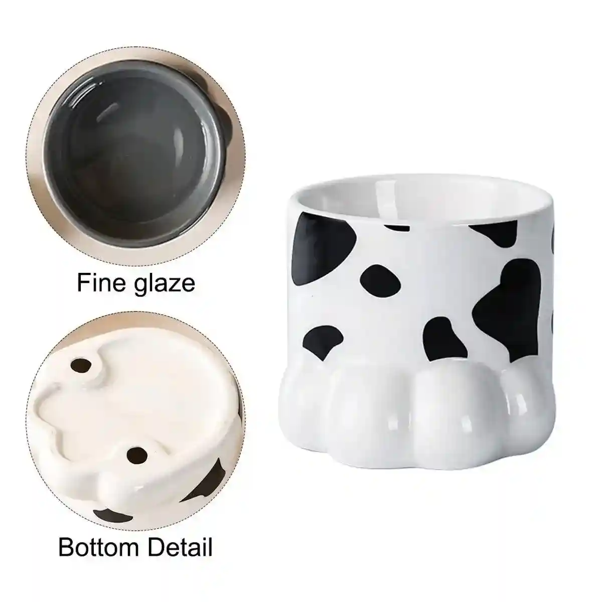 Ergonomic Ceramic Cat Food Bowl - Image 12