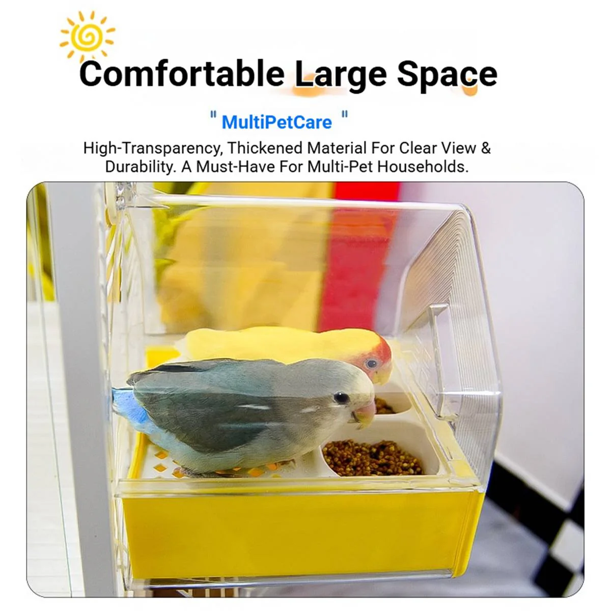 External Bird Bath Box Cage Mount - Image 10