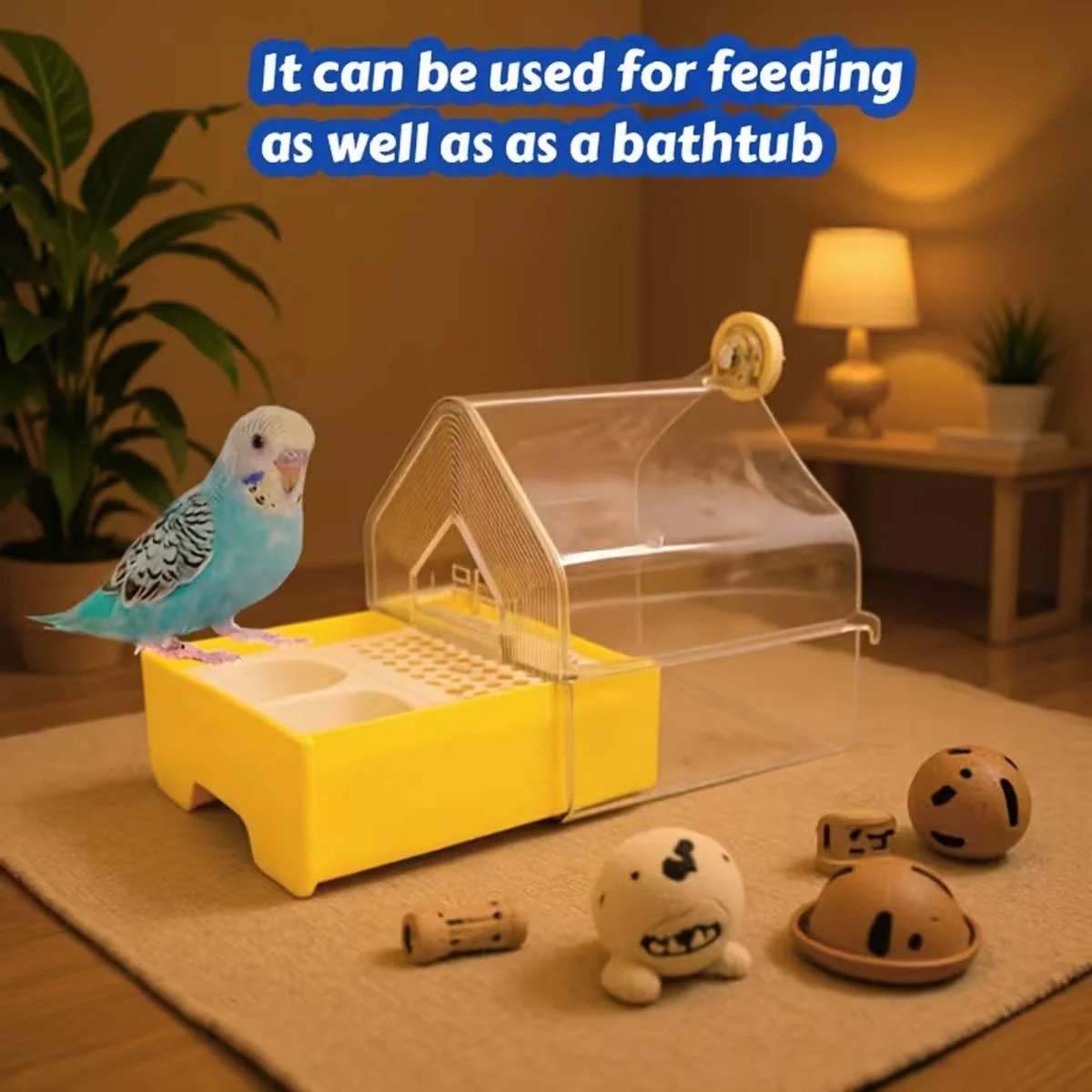 External Bird Bath Box Cage Mount - Image 3
