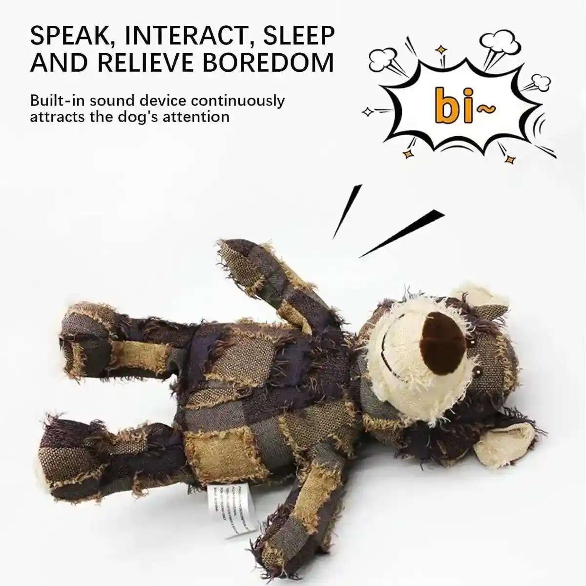 Extreme Bear Dog Toy Indestructible Robust Companion Chewers Chew Toys Training - Image 10