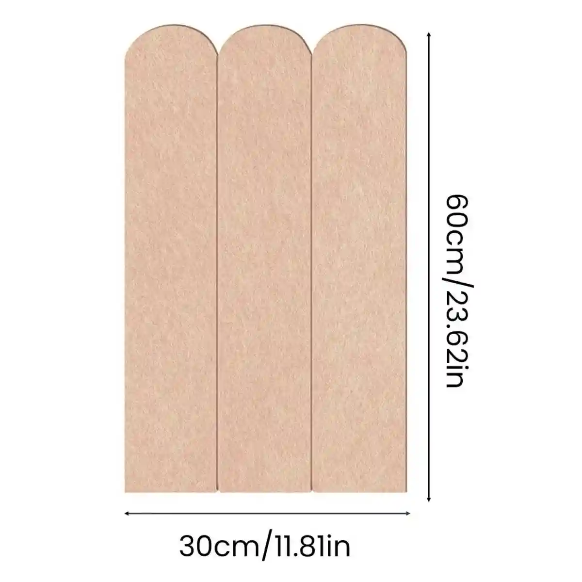 Felt Cat Scratching Board Wall-Mounted Scratch Pad (5PCS) - Image 3