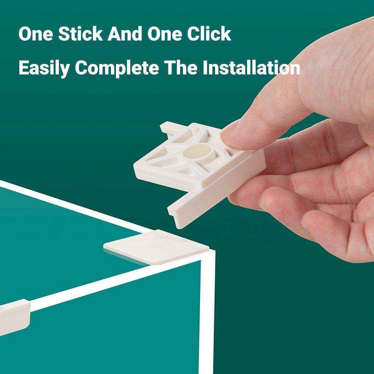Fish Tank Base Tank Rack Household Simple Small Fish Tank Plastic Bracket Corner Protector - Image 6
