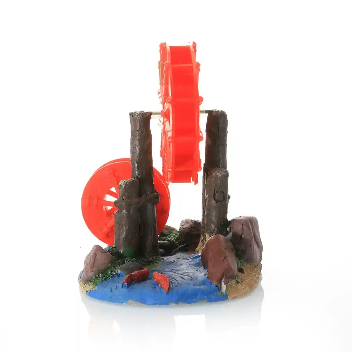 Fish Tank Fan Wheel Decoration Creative Resin Windmill Ornament for Aquarium - Image 3