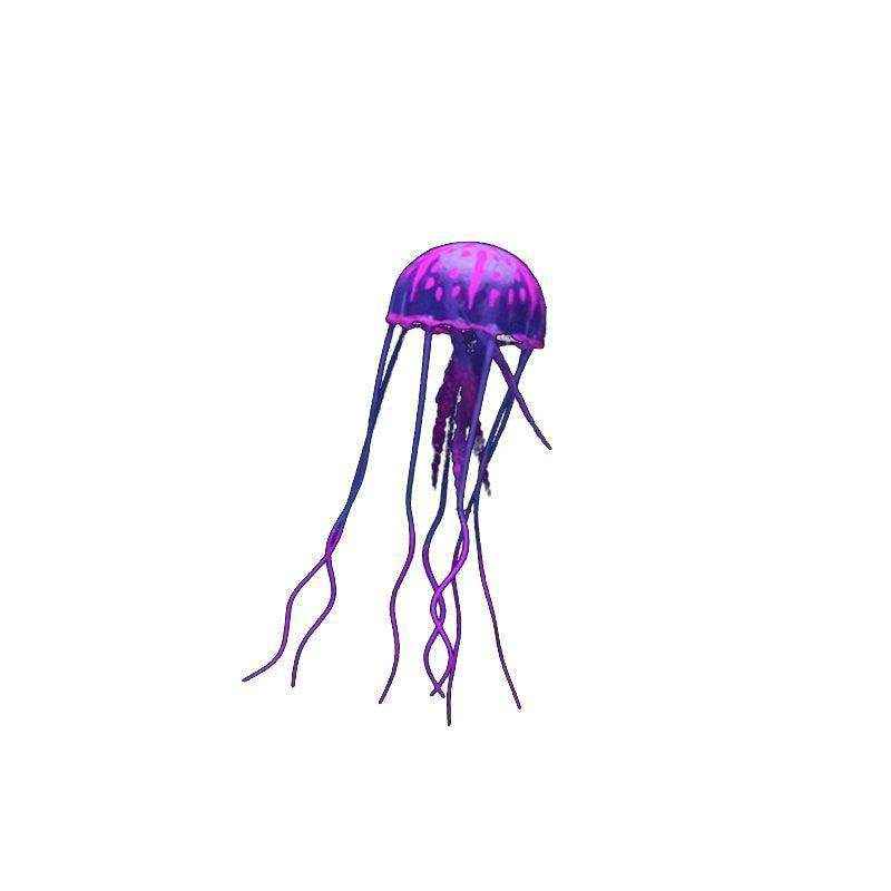 Glowing Jellyfish Ornament For Fish Tank 4 Colours - Image 19