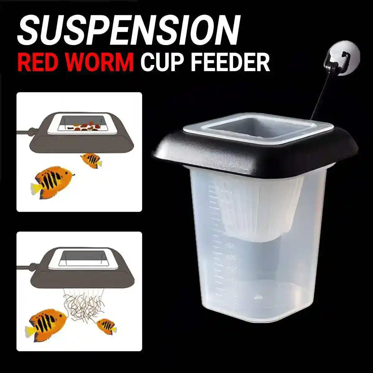 Fish Tank Frozen Red Insect Cup - Image 4