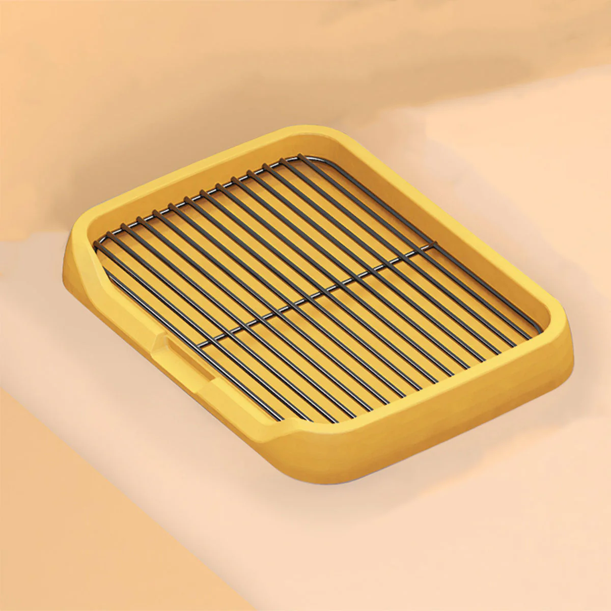 Flat Dog Toilet Tray With Iron Frame - Image 7