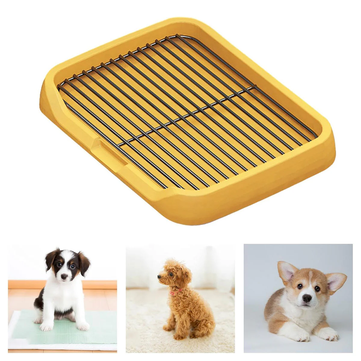 Flat Dog Toilet Tray With Iron Frame - Image 8