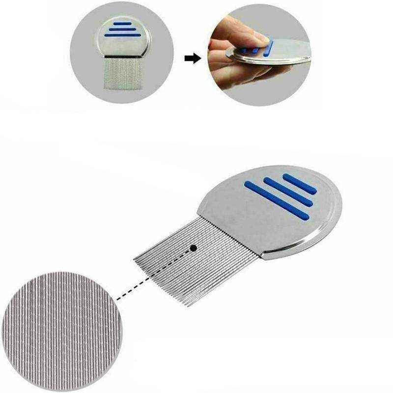 Effective Flea Comb for Cats - Stainless Steel Metal Hair Brush - Image 8