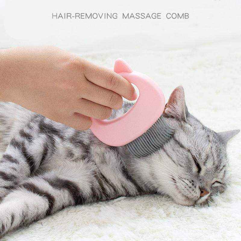 Relaxing Cat Flea Comb Massager 3 Colours - Image 7