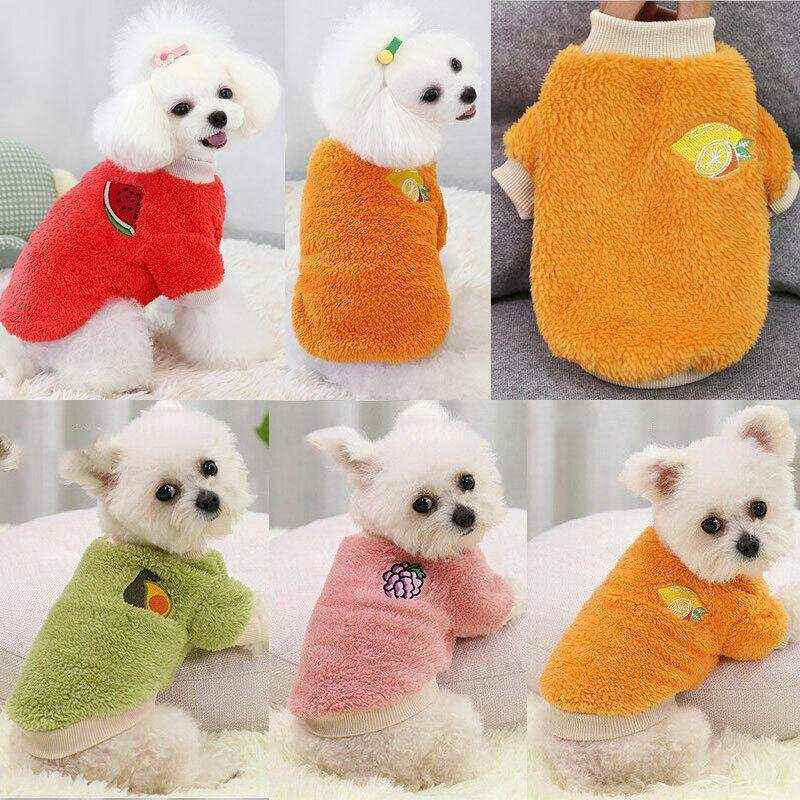 Fleece Dog Jumper for Small Pets Stylish Warmth for Winter - Image 6