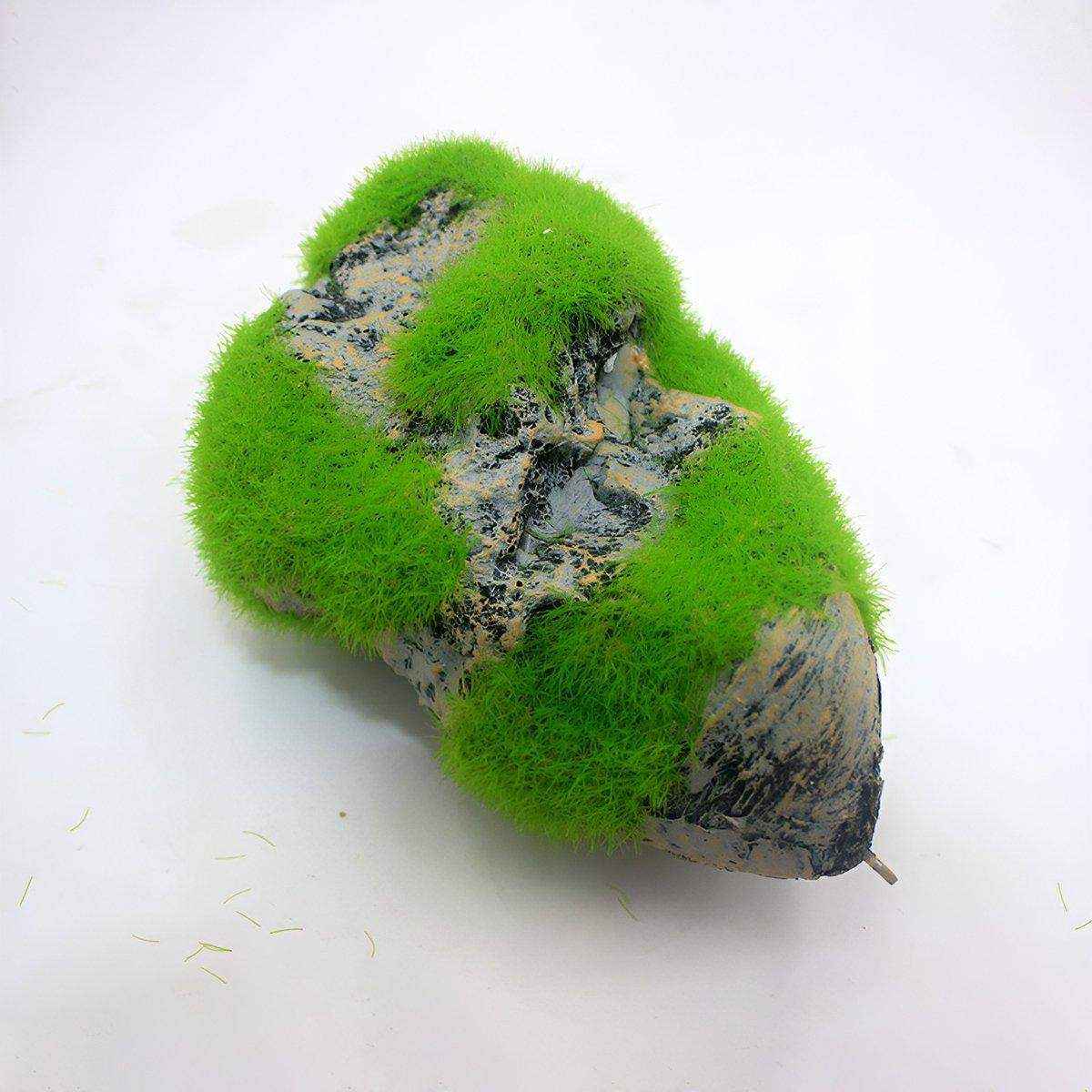 Floating Rock with Artificial Moss for Aquariums Decorative Aquarium Rock - Image 7