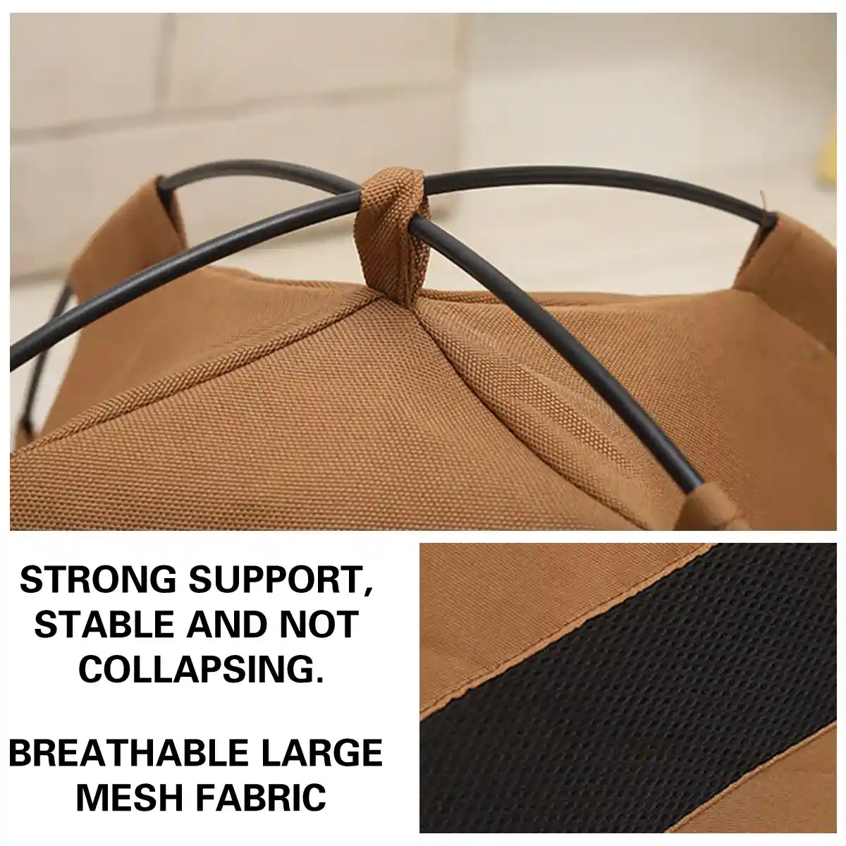Foldable Cat Bed Tent Portable Pet Shelter - Image 5