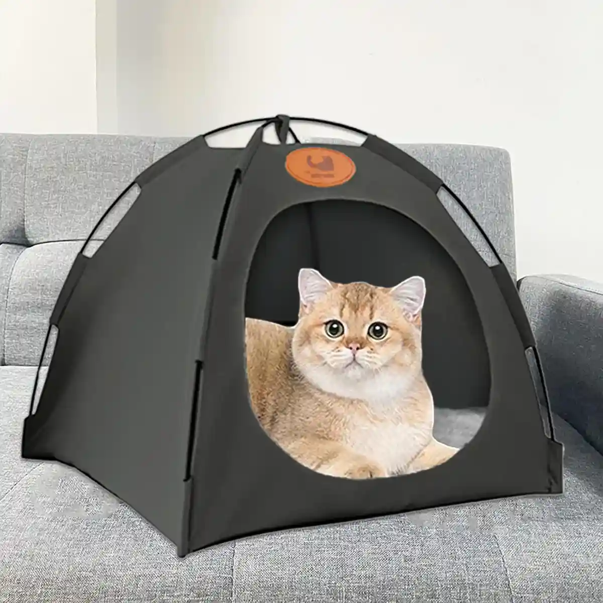 Foldable Cat Bed Tent Portable Pet Shelter - Image 7