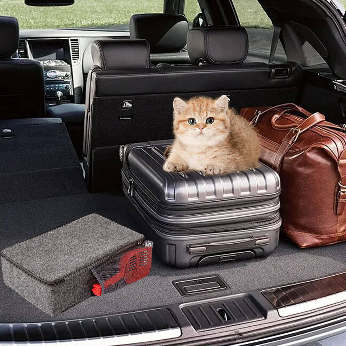Foldable Cat Litter Box Waterproof Portable Travel Litter Tray - Image 10