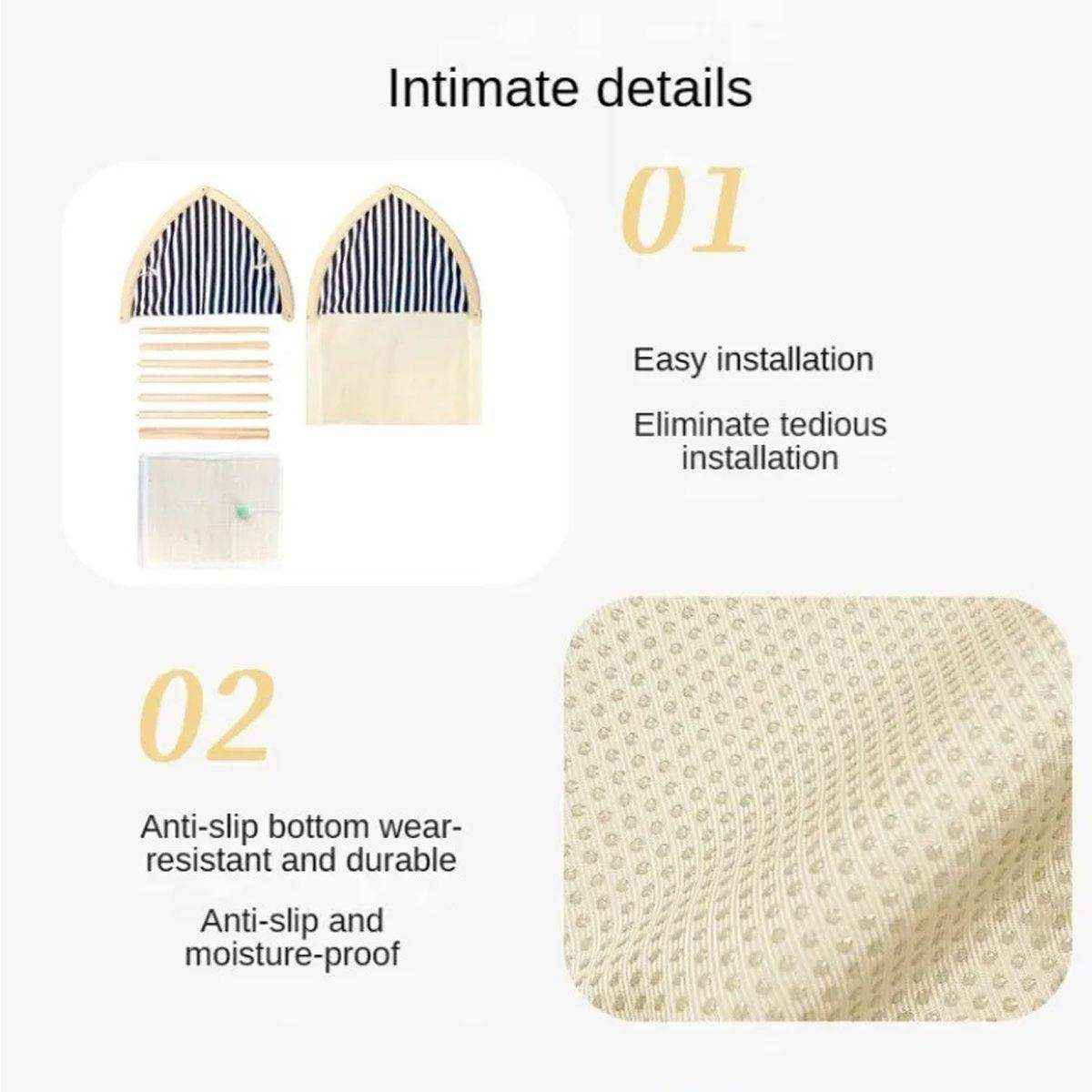 Foldable Cat House Tent Pet Villa Indoor Cat Shelter with Cushion Cat Litter Bed - Image 13