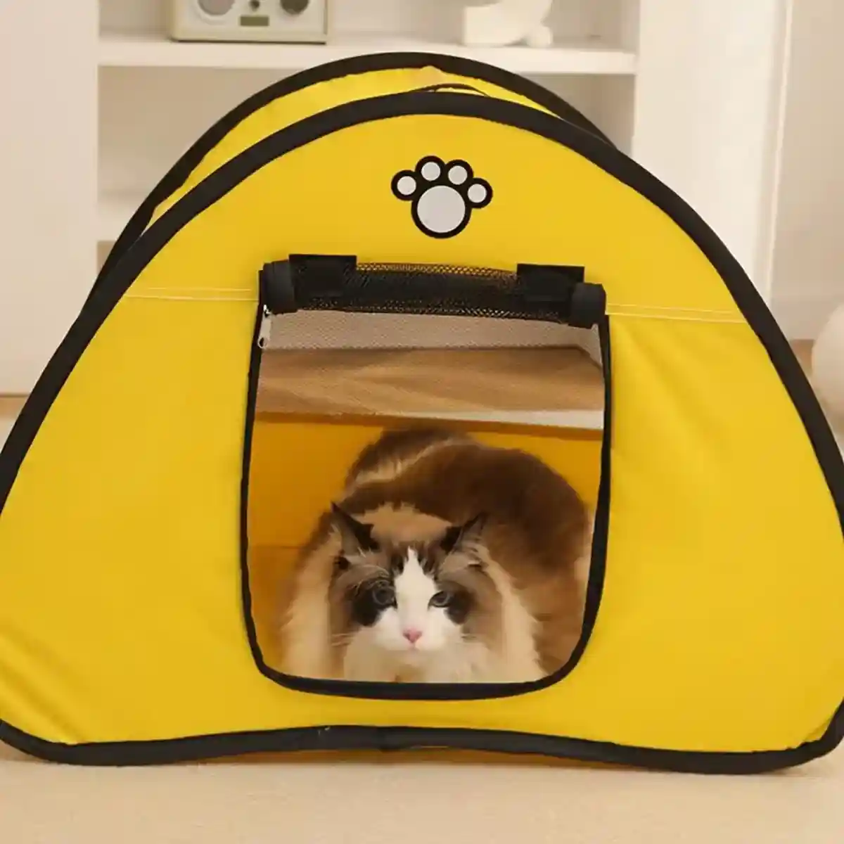 Foldable Cat Tent With Ventilated Design - Image 11