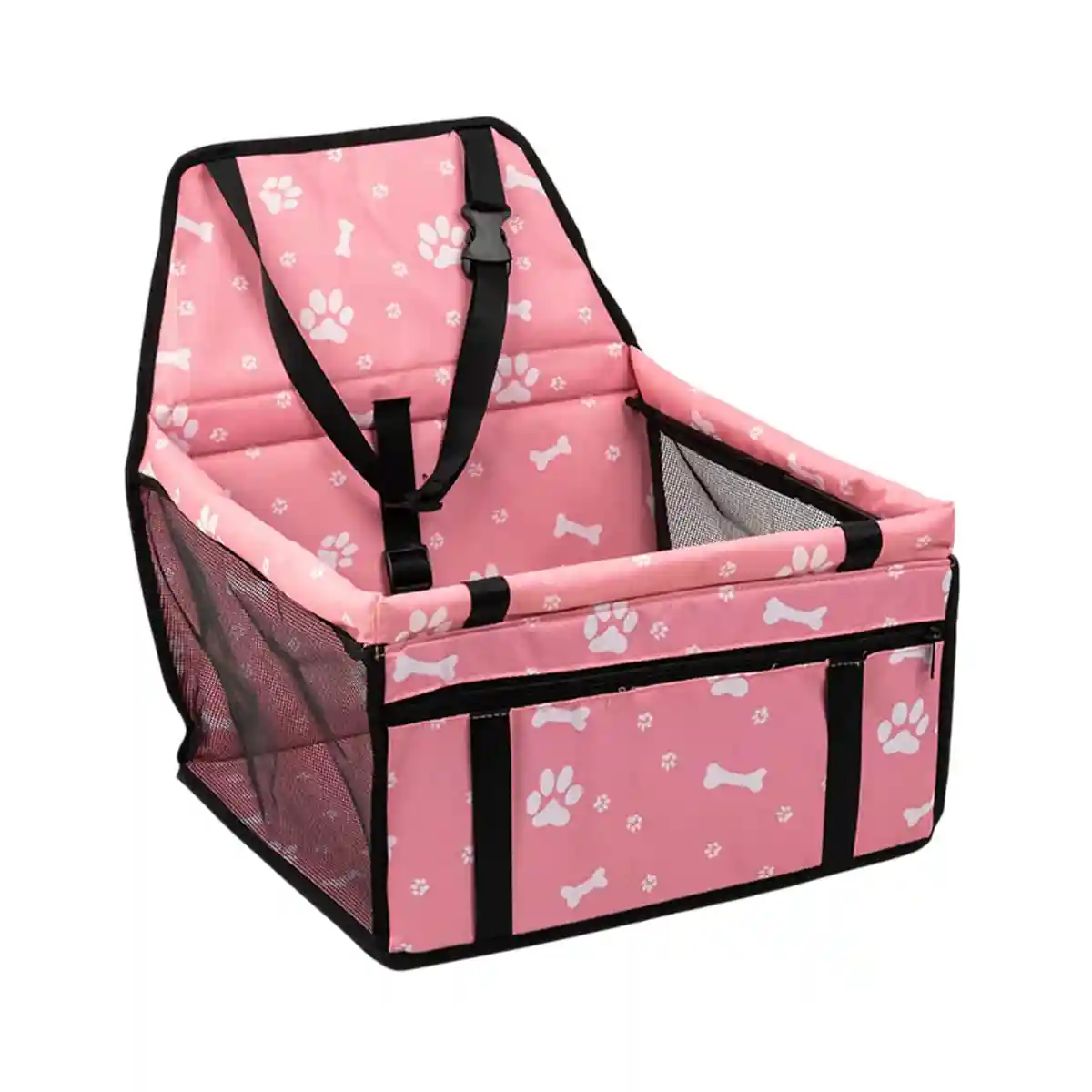 Foldable Dog Car Booster Seat for Travel Portable Pet Carrier for Cars - Image 13